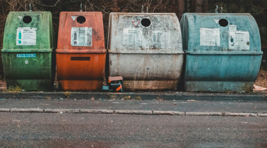 poubelles de tri sélectif